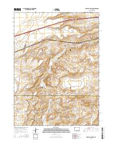2015 Map of Creston Junction, 2015 Print