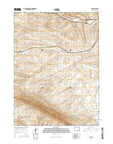 2015 Map of Dana, 2015 Print