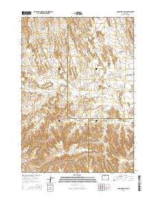 2015 Map of Dead Indian Hill, 2015 Print