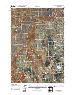 2011 Map of Deaver Reservoir, 2011 Print