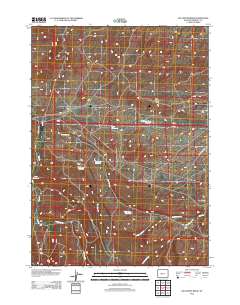 2012 Map of Del Monte Ridge, 2012 Print