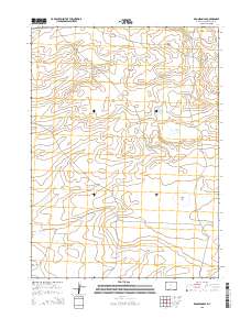 2015 Map of Dennison Cap, 2015 Print