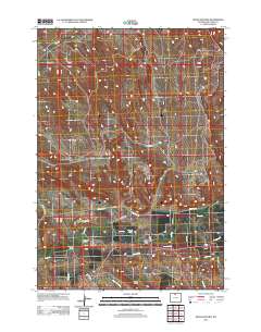 2012 Map of Devils Kitchen, 2012 Print