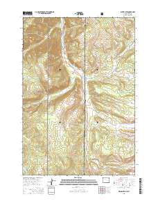 2015 Map of Divide Lake, 2015 Print