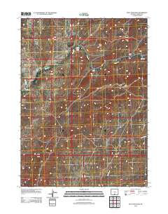 2012 Map of Doty Mountain, 2012 Print
