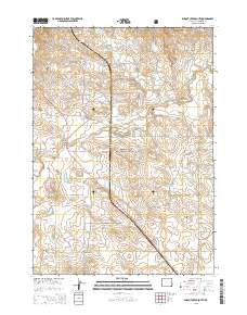 2015 Map of Dugout Creek South, 2015 Print