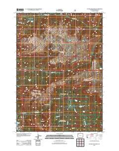 2012 Map of Dundee Meadows, 2012 Print