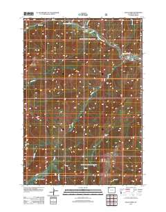 2012 Map of Eagle Creek, 2012 Print
