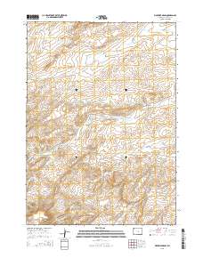 2015 Map of Eightmile Draw, 2015 Print