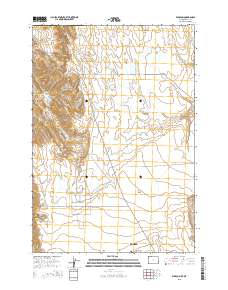 2015 Map of Elk Basin, 2015 Print