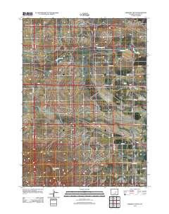 2012 Map of Emigrant Gap NE, 2012 Print