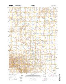 2015 Map of Emigrant Gap NE, 2015 Print