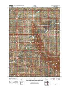 2012 Map of Emigrant Gap NW, 2012 Print
