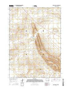 2015 Map of Emigrant Gap NW, 2015 Print