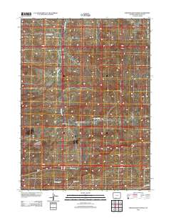 2012 Map of Erickson-Kent Ranch, 2012 Print