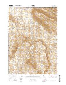 2015 Map of Ervay Basin SW, 2015 Print