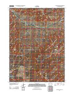 2012 Map of Essex Mountain, 2012 Print
