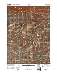 2012 Map of Ferris, 2012 Print