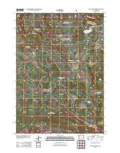 2012 Map of Fish Creek Park, 2012 Print