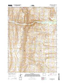 2015 Map of Fontenelle Gap, 2015 Print