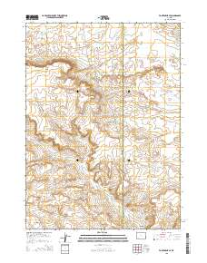 2015 Map of Fontenelle SE, 2015 Print