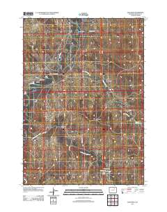 2012 Map of Fort Reno, 2012 Print