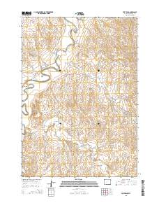 2015 Map of Fort Reno, 2015 Print