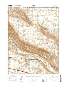 2015 Map of Fort Steele, 2015 Print