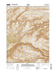 2015 Map of Four J Rim, 2015 Print