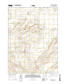 2015 Map of Fourmile Knoll, 2015 Print