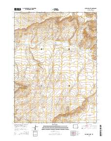 2015 Map of Fourmile Point, 2015 Print