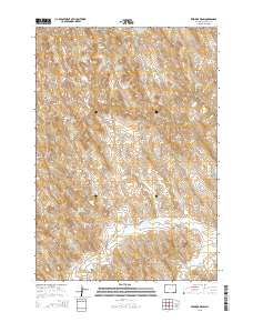 2015 Map of Fredrick Draw, 2015 Print