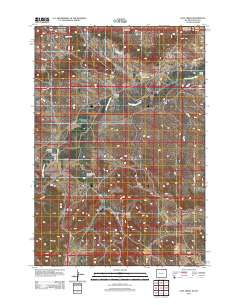 2012 Map of Gaff Creek, 2012 Print
