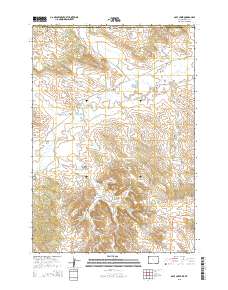 2015 Map of Gaff Creek, 2015 Print
