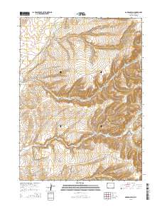 2015 Map of Garden Gulch, 2015 Print
