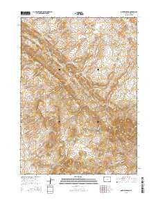 2015 Map of Garfield Peak, 2015 Print