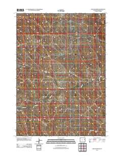 2012 Map of Garland Draw, 2012 Print