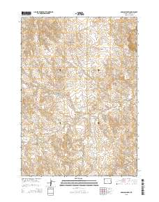 2015 Map of Garland Draw, 2015 Print