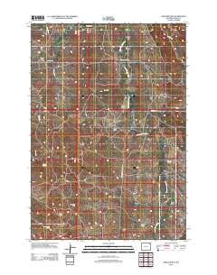 2012 Map of Garland Hill, 2012 Print