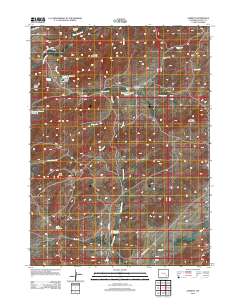2012 Map of Garrett, 2012 Print