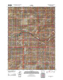 2012 Map of Gasson Bridge, 2012 Print