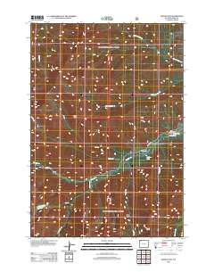 2012 Map of Geers Point, 2012 Print