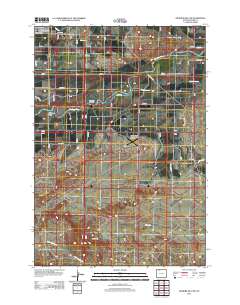 2012 Map of Gilmore Hill NW, 2012 Print