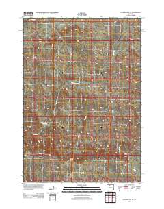 2012 Map of Gilmore Hill SE, 2012 Print