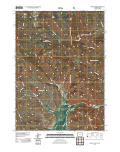 2011 Map of Giraffe Creek, 2011 Print