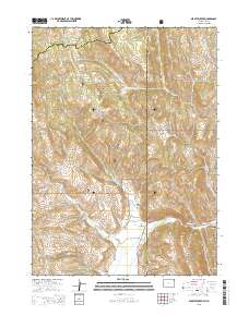2015 Map of Giraffe Creek, 2015 Print