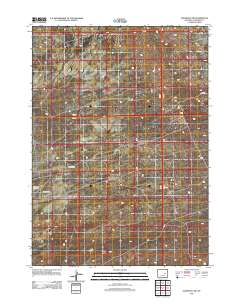 2012 Map of Glenrock NW, 2012 Print