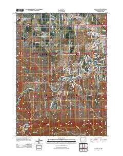 2012 Map of Goose Egg, 2012 Print