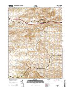 2015 Map of Granite, 2015 Print