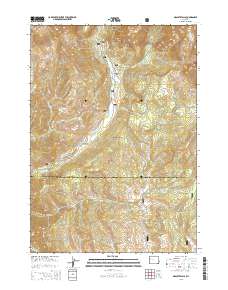 2015 Map of Granite Falls, 2015 Print